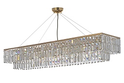 Подвесная хрустальная люстра Arti Lampadari Milano E 1.5.120x30.107 G