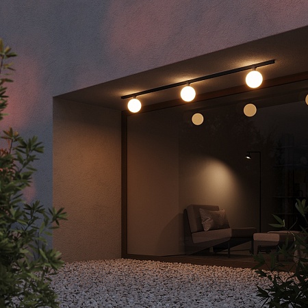 Уличный трековый светильник Outdoor O-TR01-2-S-9WB3K - фото