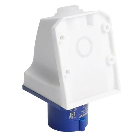 Вилка угловая ST-513 16А 220В 2P+PE IP44, PPG16-513-44, Stekker - фото