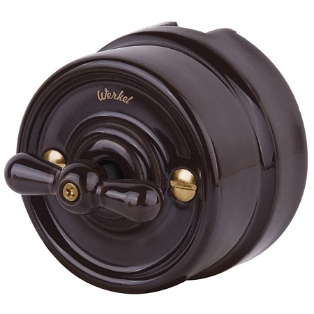 Винты для накладного выключателя 3шт. золото ретро WL18-21-01 - фото