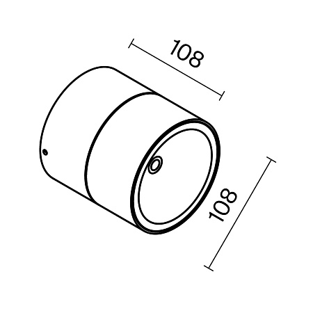 Потолочный светильник Outdoor Spin O310CL-L12GF3K - фото