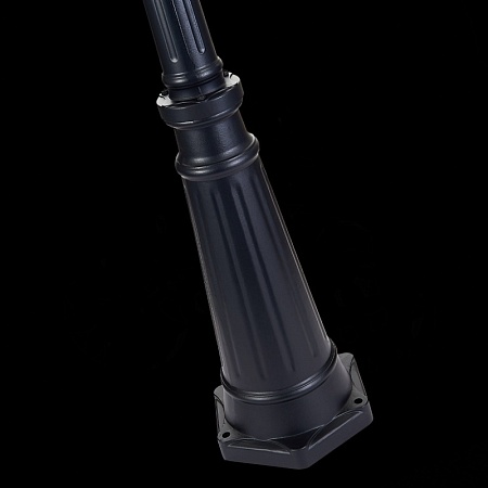 Светильник уличный наземный ST-Luce Черный/Черный, Прозрачный E27 2*40W SL081.405.02 - фото