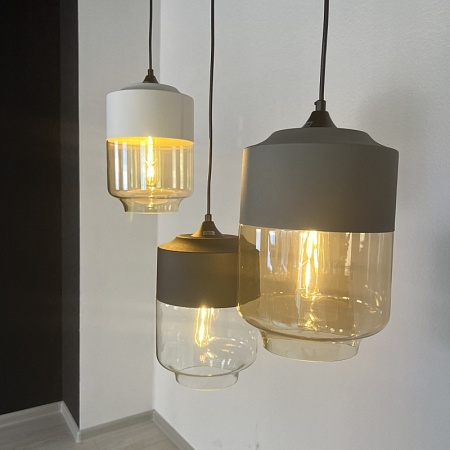 Подвесной Светильник Nord A D18 Black/Amber Imperiumloft 190488-26 - фото