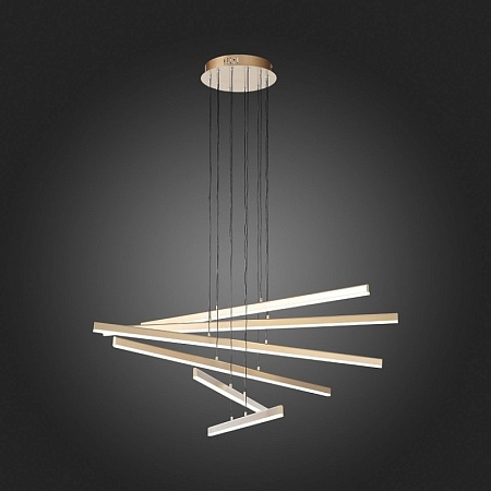 Светильник подвесной ST-Luce Матовое золото/Белый LED 6*16,6W 4000K SL394.223.06 - фото