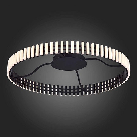 Люстра потолочная ST-Luce Черный/Белый LED 1*50W 3000K SL6203.402.50 - фото