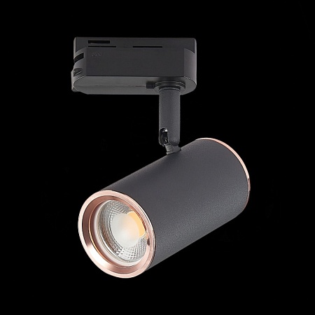 Св-к трек. Черный GU10 1*50W L104xW54xH111 220V Без ламп ST301.426.01 - фото