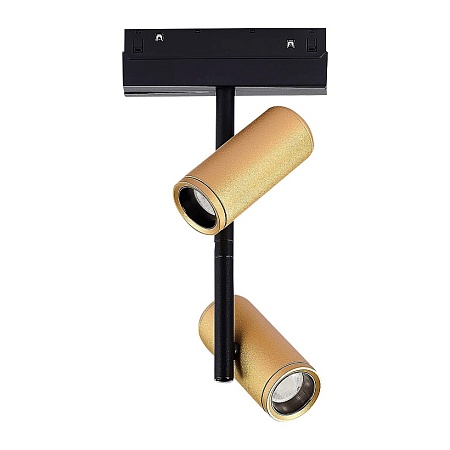 Магнитный трековый светильник Золотистый LED 1*16W 4000K 1 250Lm Ra>90 36° IP20 D45xH24 ST808.246.16 - фото