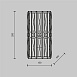 Настенный светильник (бра) Maytoni Facet MOD094WL-01G - фото