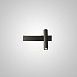 Настенный Светильник Jenius L25 Black Right Imperiumloft 239941-23 - фото