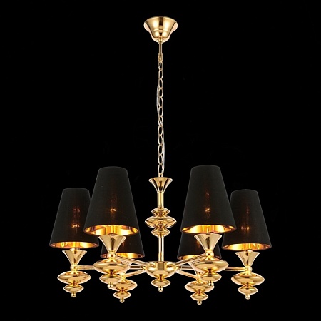 Светильник подвесной Французское золото/Черный E14 6*40W SL1137.203.06 - фото