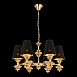 Светильник подвесной Французское золото/Черный E14 6*40W SL1137.203.06 - фото