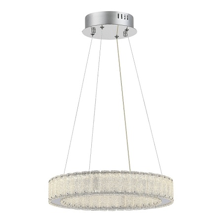 Люстра подвесная ST-Luce Хром/Хром LED 1*20W 3000K SL6008.103.01 - фото