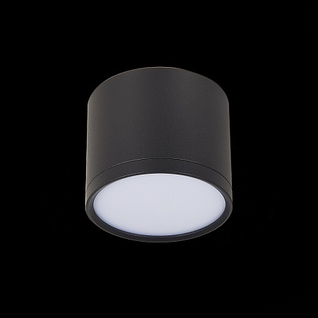 Светильник потолочный Черный LED 1*9W 4000K 702Lm Ra>90 120° IP20 D88xH75 170-240V ST113.442.09 - фото