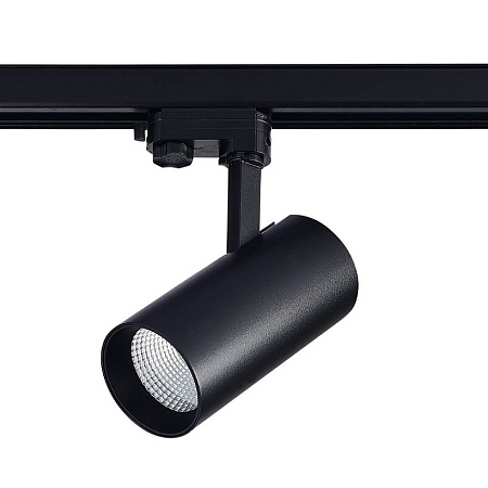 Св-к трек. Черный LED 1*30W 4000K 2 400Lm Ra>90 38° IP20 L170xW80xH245 165-265V ST661.446.30 - фото