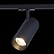 ST350.446.30.24 Св-к трек. Черный LED 1*30W 4000K 2 700Lm Ra?80 24° IP20 L177xW77xH204 100-240V Однофазная трековая система - фото
