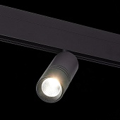 Магнитный трековый светильник Черный LED 1*12W 4000K 1 020Lm Ra&gt;90 36° IP20 D44xH130 48 ST365.446.12