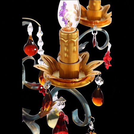 Люстра подвесная ST-Luce Разноцветный E14 5*40W SL426.763.05 - фото