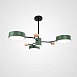 Люстра На Штанге Meade 4 Lamps Green Imperiumloft 207855-26 - фото