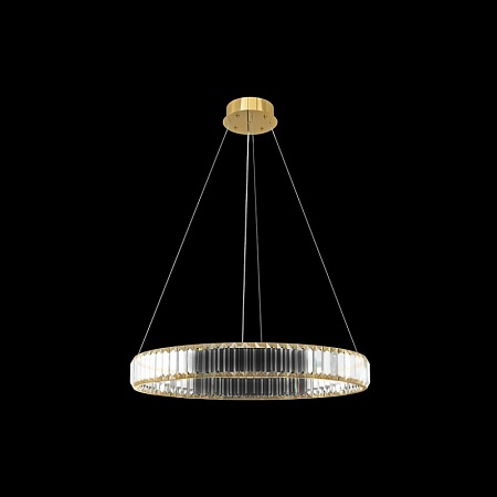 10135/600 Gold Подвесной светильник LOFT IT Crystal ring - фото