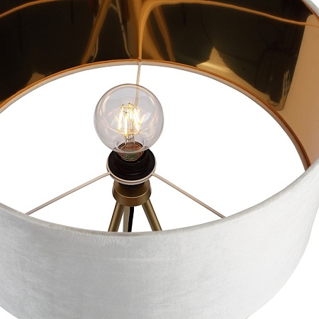 Светильник напольный ST-Luce Золотистый/Белый E27 1*40W SL6242.505.01 - фото