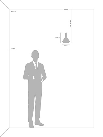 Подвесной светильник Freya Lizia FR8010PL-01GB - фото