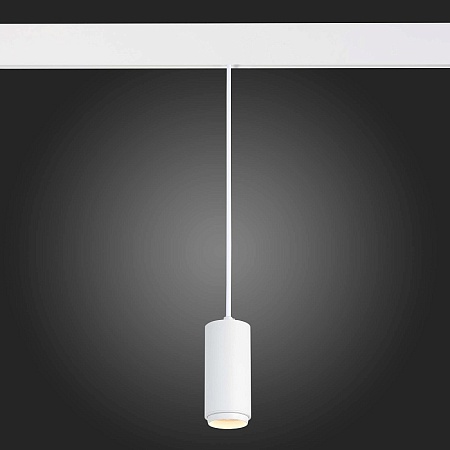 Магнитный трековый светильник подвесной ZOOM Белый LED 1*6W 4000K 667Lm Ra>80 10-60° IP ST357.543.06 - фото