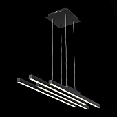 Люстра подвесная ST-Luce Черный/Белый,Черный LED 1*38W 3000K/4000K/6000K SL933.403.04