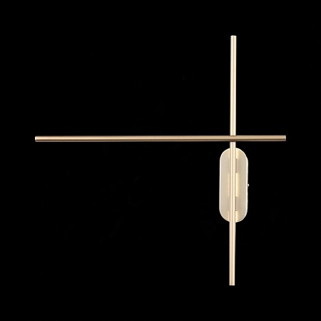 Светильник настенный ST-Luce Матовое золото/Белый LED 2*10W 4000K SL394.201.02 - фото