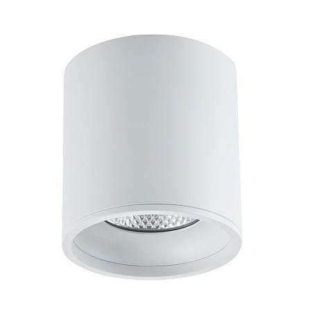 Светильник потолочный Белый LED 1*12W 3000K 840Lm Ra>90 36° IP44 D80xH85 85-265V ST165.532.12 - фото