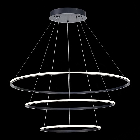 Светильник подвесной ST-Luce Черный/Белый LED 1*114W 4000K ST604.443.114 - фото