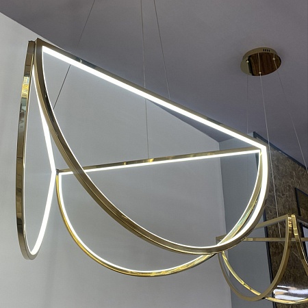 Подвесной Светильник Solana Light 3 Gold Imperiumloft 193448-23 - фото