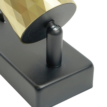 Светильник Feron ML1880 PRISM 35W, 230V, GU10, золото и чёрный - фото