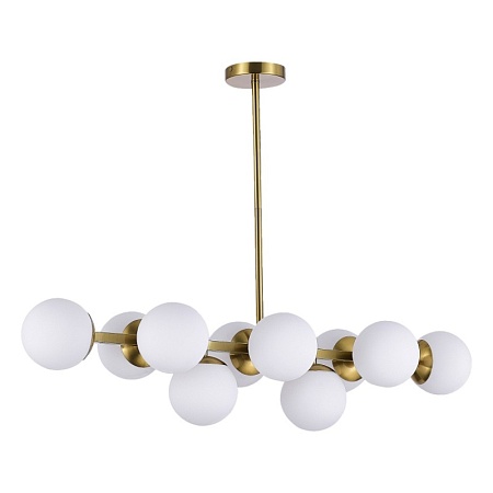 Светильник потолочный Золотистый/Белый E27 10*60W SLE1191-202-10 - фото