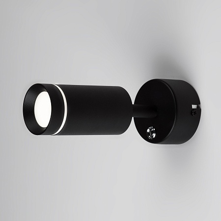 Настенный светодиодный светильник Glory SW LED черный Glory SW LED черный (MRL LED 1005) Elektrostandard - фото