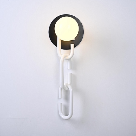 Настенный Светильник Chain Wall Белый Imperiumloft 140603-26 - фото