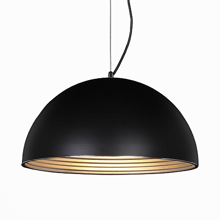 Светильник подвесной ST-Luce Черный/Черный, Серебристый E27 1*60W SL279.403.01 - фото