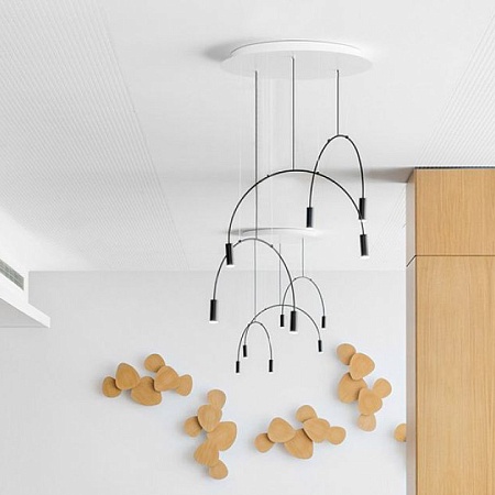 Подвесной Светильник Arc 12 Black Imperiumloft 212845-26 - фото