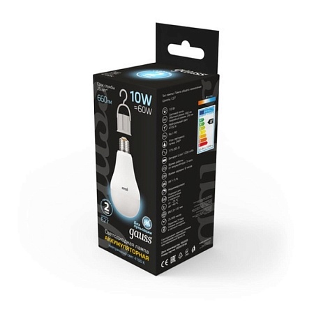 Светодиодная лампа GAUSS 102402200_GAUSS - фото