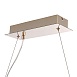 Светильник подвесной ST-Luce золото/прозрачный, янтарный LED 1*24W 3000K SL6135.233.01 - фото