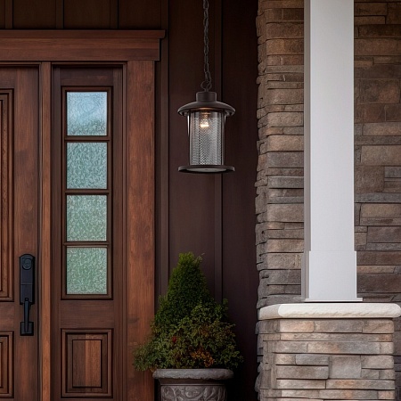 Светильник уличный наземный ST-Luce Темный кофе/Прозрачный, Темный кофе E27 1*60W SL080.415.01 - фото