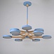 Подвесная Люстра Turna Dbl L12 Blue Imperiumloft 229092-26 - фото