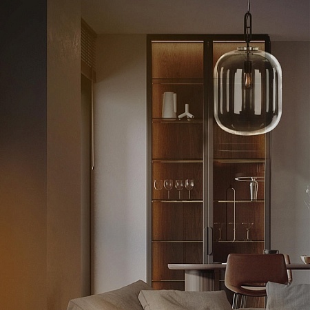 10195/350 Smoke Подвесной светильник LOFT IT Oda - фото