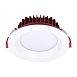 Св-к встр. Белый LED 1*24W 4000K 1 920Lm Ra80 100° IP44 D165xH54 100-240VV ST752.548.24 - фото