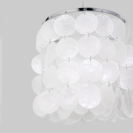 Подвесной светильник Eurosvet 60185/1 хром/перлаиутр - фото