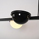 Реечный Подвесной Светильник Palma Wall Lamp 3 Шара + 1 Вазон Горизонтальная Imperiumloft 204173-22 - фото