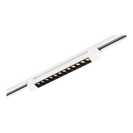 Св-к трек. Белый LED 1*10W 4000K 875Lm Ra90 24 IP20 L387xW49xH54 170-240VV ST367.546.10 - фото
