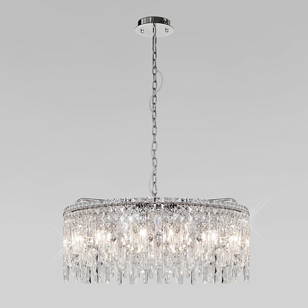 Подвесной светильник Eurosvet 60159 хром - фото