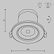 Встраиваемый светильник Technical Phill DL014-6-L9W - фото