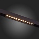 Магнитный трековый светильник Черный LED 1*12W 3000K 1 009Lm Ra>90 36° IP20 L222xW22xH4 ST361.436.12 - фото