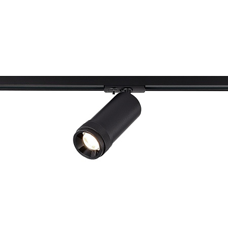 Св-к трек. Zoom Черный LED 1*10W 3000K 900Lm Ra 10-55° IP20 D55xH125 220V ST385.436.10 - фото
